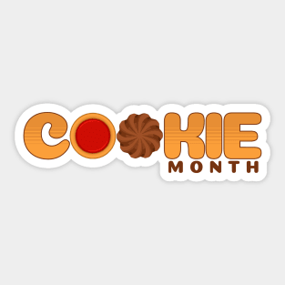 Cookie Month Sticker